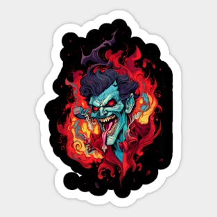 The Nightmare Vampire Sticker